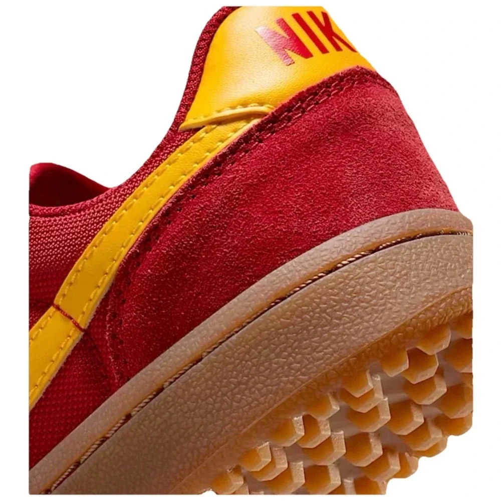 *NEW* Kids Size 4Y Nike Field General 82 GS Gym Red Team Gold Shoes IF0465-602‎